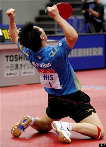 Table Tennis World Champion Wang Hao Suffered To Overcome