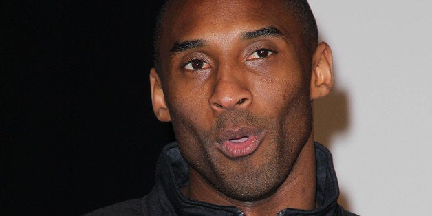 kobe bryant at the kobe bryant...