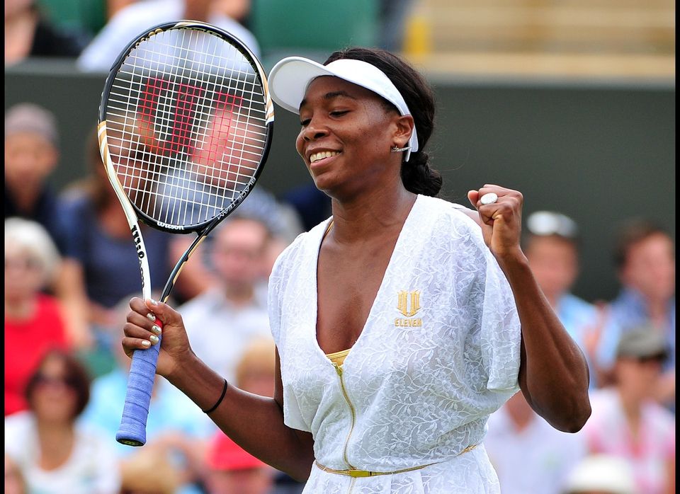 Wimbledon 2011: Venus Williams Wins First Round Match In 'Trendy' New ...