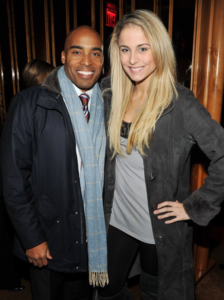 Tiki Barber Traci Lynn Johnson Engaged Former Giants Star To Take New Bride Huffpost Sports