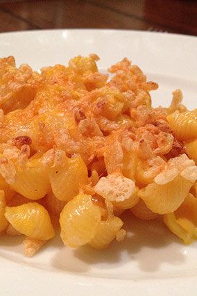 The Mac 'n' Cheese With A Snappy, Crackle-y Top