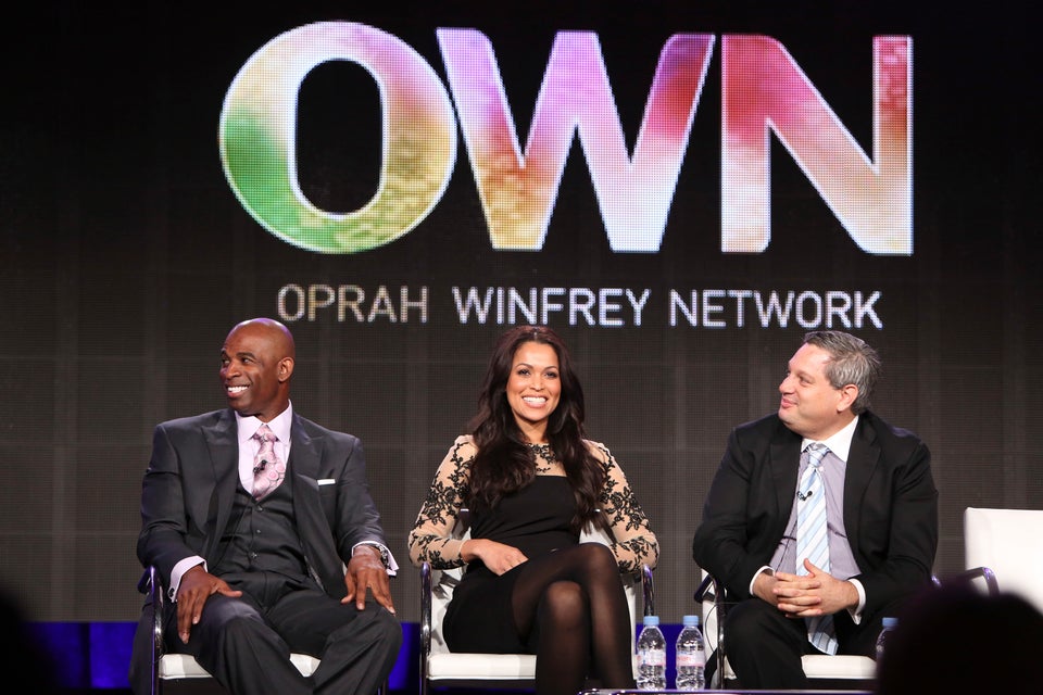 Deion Sanders, Tracey Edmonds, Eli Frankel