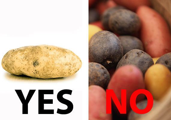 Mistake #1: You're using the wrong kind of potato