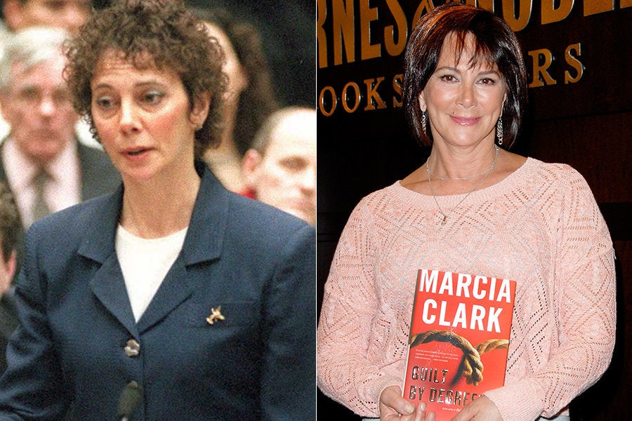 RIGHT: Marcia Clark in 2012. 