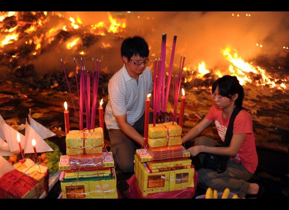 Hungry Ghost Festival, China
