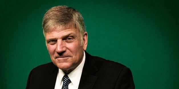 WASHINGTON, DC - NOVEMBER 13:Franklin Graham, religious leader and son of Billy Graham, during our interview on November, 13, 2012 in Washington, DC.(Photo by Bill O'Leary/The Washington Post via Getty Images)