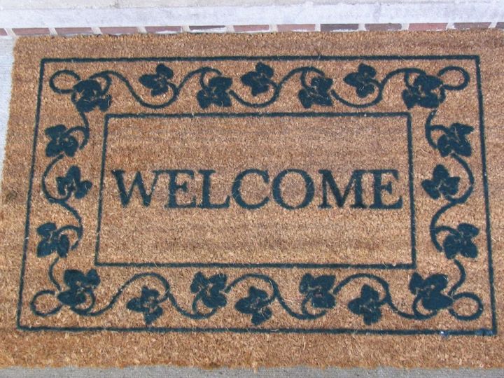 Description New welcome mat from my parents | Source http://www. flickr. com/photos/46336441@N00/435465575/ New welcome mat from my parents ... 