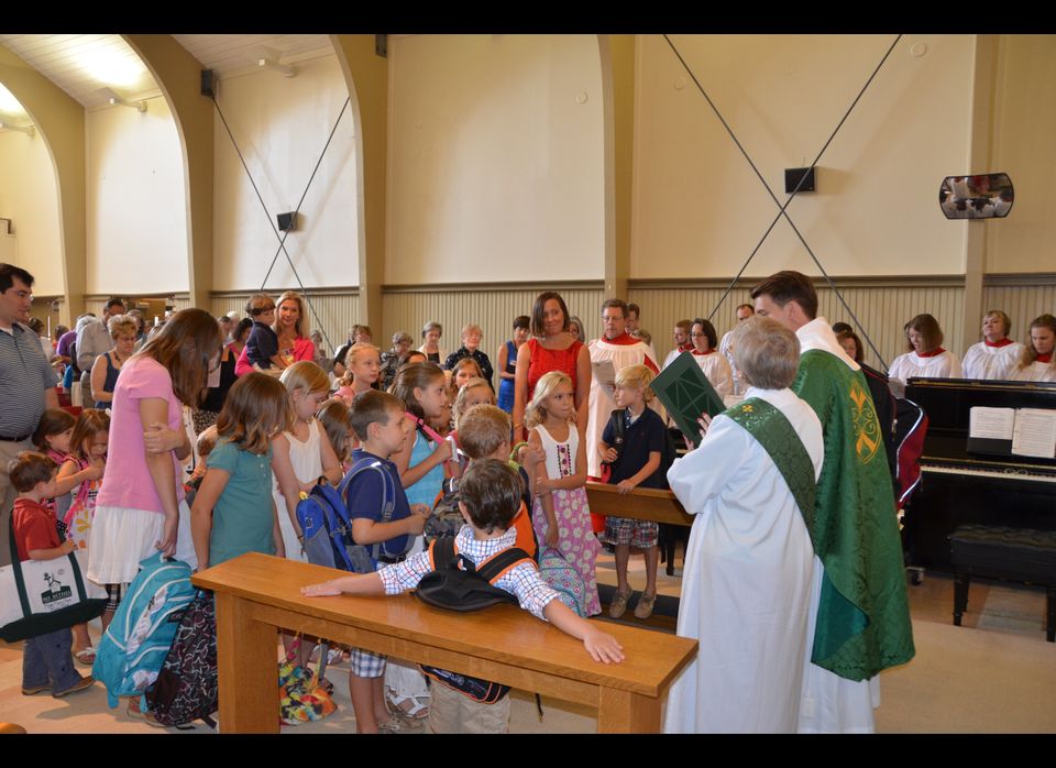 Blessing Of The Backpacks: Church Offers School Kids Ritual For New ...