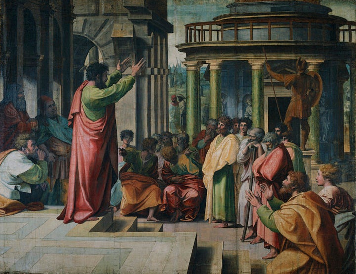 V&A - Raphael, St Paul Preaching in Athens (1515).jpg Description Raphael, St Paul Preaching in Athens | Source Royal Collection of the ...