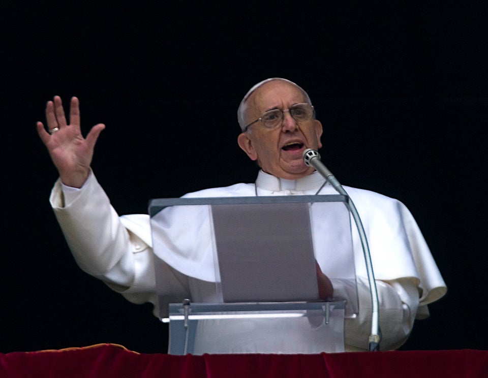 Pope Francis Angelus Prayer In St. Peter's Square