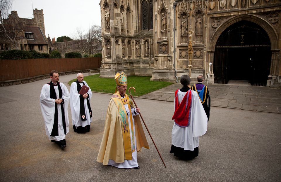Justin Welby Enthroned Archbishop Of Canterbury