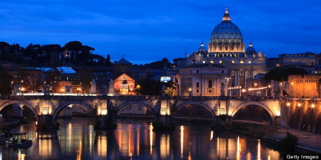 Saint Peter's Basilica at Twilight, Vatican - XXXL