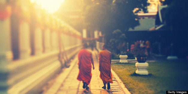 Wat Arun, Bangkok, Thailand. Tilt shift lens.