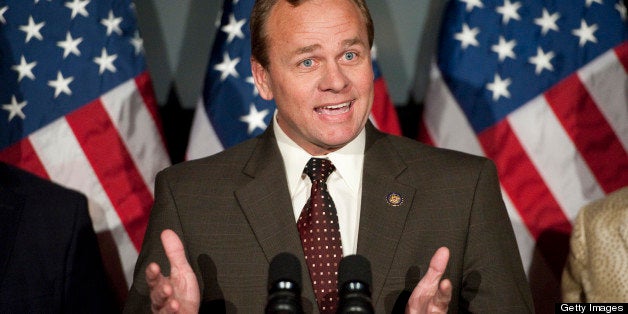 UNITED STATES ? MARCH 6: Rep. Stephen Fincher, R-Tenn., speaks during the press conference at the Republican National Committee following the House Republican Conference meeting on Tuesday, March 6, 2012. (Photo By Bill Clark/CQ Roll Call)