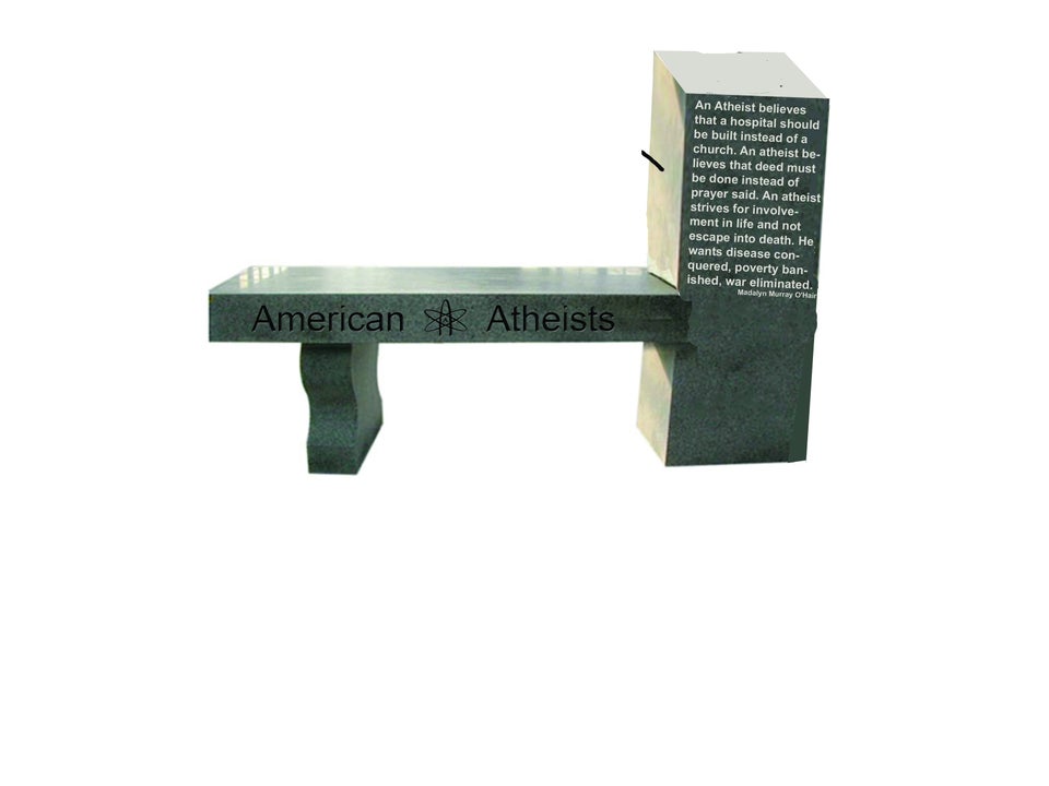 Atheist monument