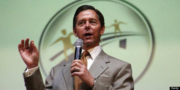 MIAMI, FL - APRIL 09: Faith and Freedom Coalition founder, Ralph Reed, talks about immigration reform as he and other religious leaders and social conservatives from Miami urge Congress to act on bipartisan comprehensive immigration reform during an event at Ekklesia Global on April 9, 2013 in Miami, Florida. The bipartisan Senate 'Group of Eight' is reported to be near a deal on a immigration reform bill. (Photo by Joe Raedle/Getty Images)