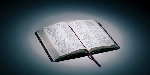 An Open Bible.