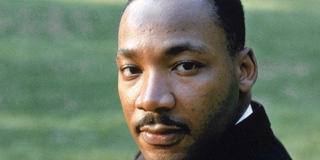 Rev. Martin Luther King, at Atlanta Univ. for SCLC-sponsored student conf. (Photo by Howard Sochurek//Time Life Pictures/Get