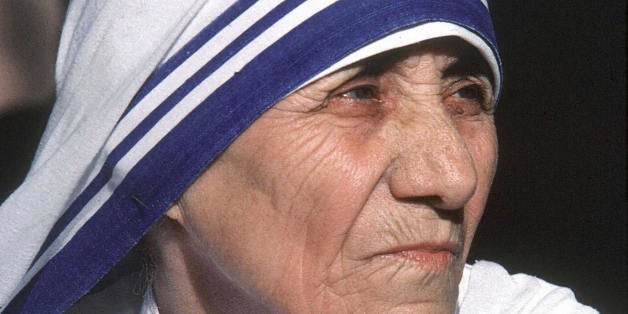 NEW DELHI, INDIA: (FILES) This undated photo shows Mother Teresa. Mother Teresa will be beatified, 19 October 2003, in a ceremony in St Peter's Square, Vatican. The beatification ceremony is the penultimate step to being canonised a saint and has been the shortest in modern history. Following the beatification, a second miracle has to be verified by the Vatican before Mother Teresa can be proclaimed a saint. AFP PHOTO (Photo credit should read RAVEENDRAN/AFP/Getty Images)