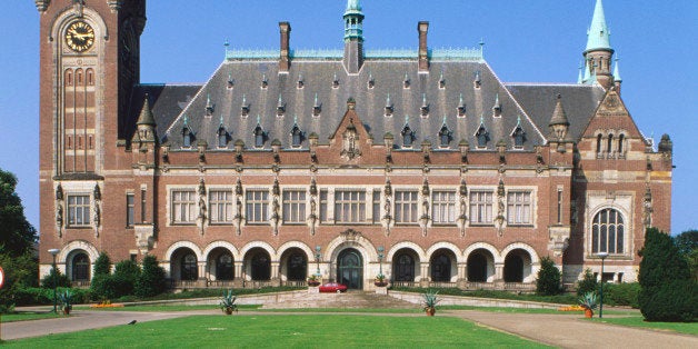 Holland, Den Haag, Vredespaleis, home to the International Court of Justice.