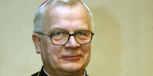 WARSAW, POLAND: Archbishop Jozef Michalik, 63, of Przmysl poses for a portrait 18 March 2004 in Warsaw, after he was elected president of the Polish Episcopal Conference succeeding Cardinal Jozef Glemp, who has held the post for 23 years. AFP PHOTO JANEK SKARZYNSKI (Photo credit should read JANEK SKARZYNSKI/AFP/Getty Images)