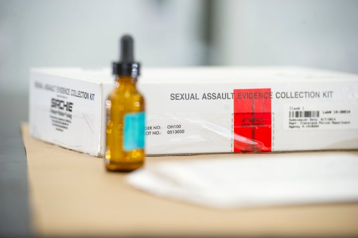 A sexual assault evidence collection kit, also known as a rape kit.