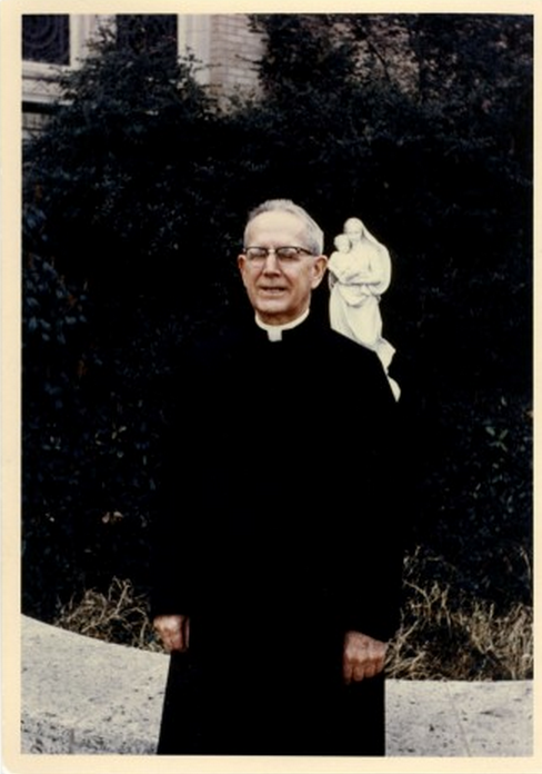 Rev. Oscar Huber Performs Last Rites For JFK