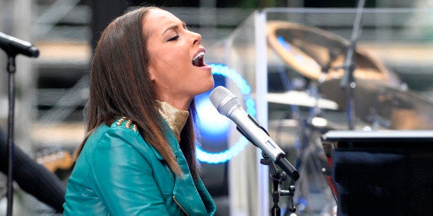 TODAY -- Airdate 11/24/2009 -- Pictured: Alicia Keys performs on NBC News' 'Today' show (Photo by Peter Kramer/NBC/NBCU Phot