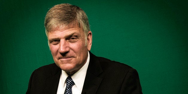 WASHINGTON, DC - NOVEMBER 13:Franklin Graham, religious leader and son of Billy Graham, during our interview on November, 13, 2012 in Washington, DC.(Photo by Bill O'Leary/The Washington Post via Getty Images)