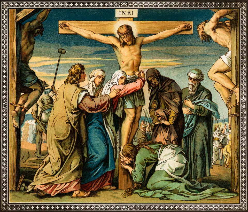Jesus' Crucifixion In Art Illustrates One Of The Most Famous Biblical  Moments (PHOTOS) | HuffPost Religion, image size:960x821