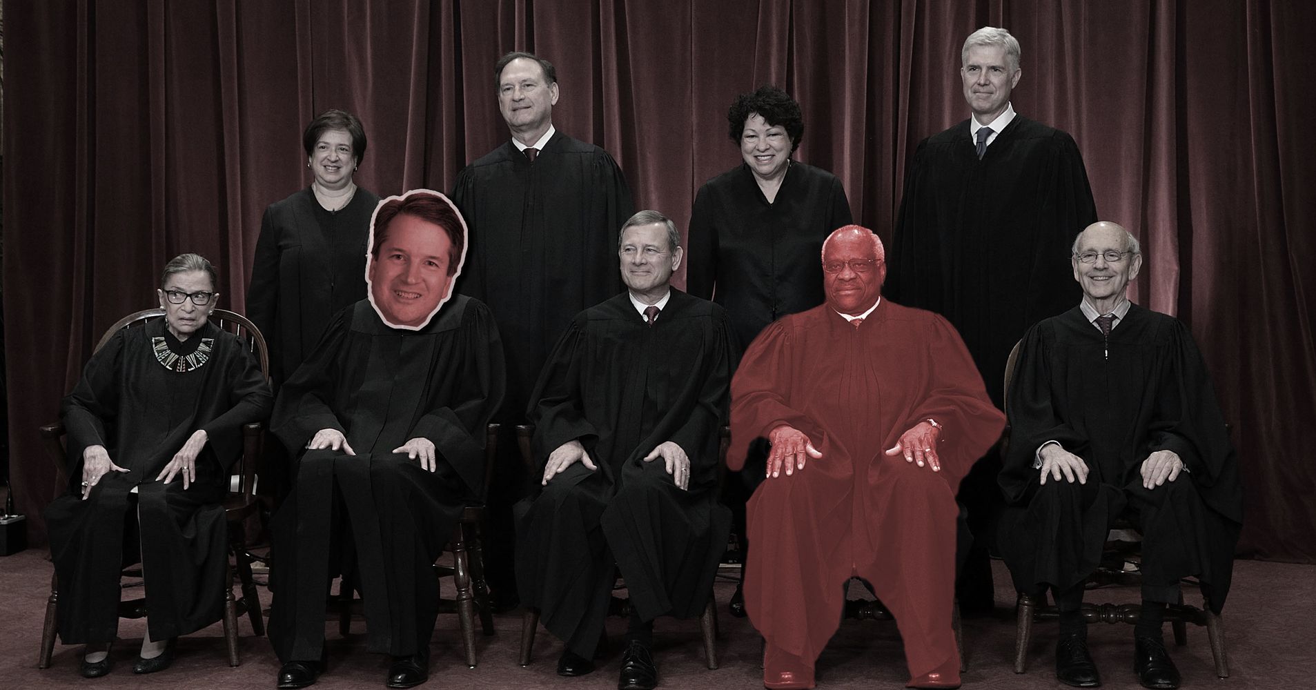 A Third Of The 6 Men On The Supreme Court Now Face Sexual Misconduct Accusations Huffpost