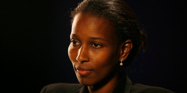 Ayaan Hirsi Ali, writer of the film "Submission," which criticized the treatment of women in traditional Islam and led to the