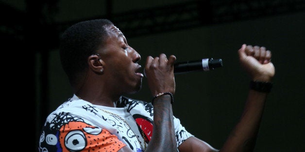 LOS ANGELES, CA - JUNE 29: Singer LeCrae performs onstage at day 2 of Music Matters Presented By Nissan during the 2014 BET Experience At L.A. LIVE on June 29, 2014 in Los Angeles, California. (Photo by Ben Horton/Getty Images for BET)