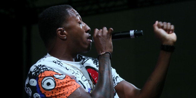 LOS ANGELES, CA - JUNE 29: Singer LeCrae performs onstage at day 2 of Music Matters Presented By Nissan during the 2014 BET Experience At L.A. LIVE on June 29, 2014 in Los Angeles, California. (Photo by Ben Horton/Getty Images for BET)