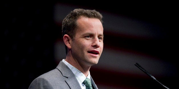 UNITED STATES - FEBRUARY 9: Actor Kirk Cameron speaks at the 2012 Conservative Political Action Conference in Washington, DC. (Photo By Chris Maddaloni/CQ Roll Call)