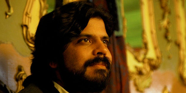 SAINT MALO;FRANCE - JUNE 05: Indian author Pankaj Mishra poses while at the Saint Malo Book Fair in Saint Malo ,France on th