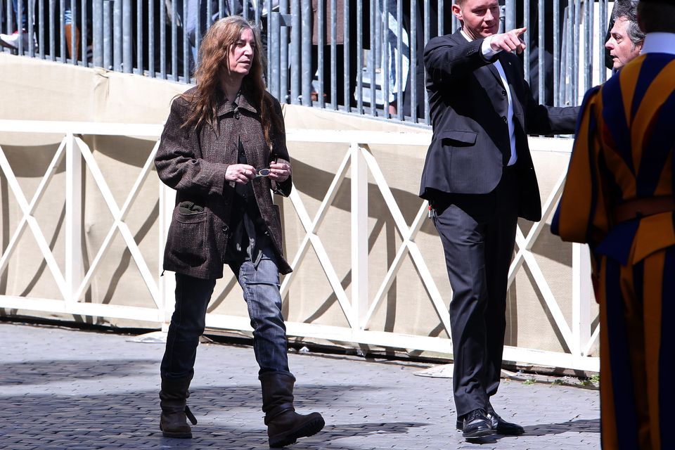 Patti Smith Meets Pope Francis 