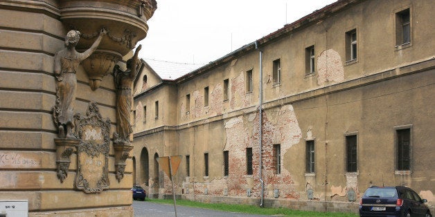 The former Jewish ghetto of Terezin, Czech Republic 