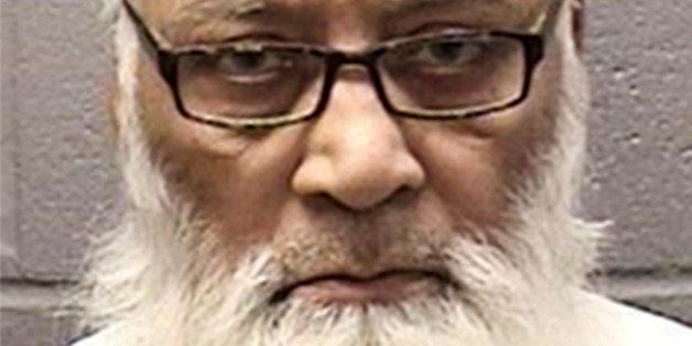 The undated booking photo provided by the Elgin Police Department shows Mohammad Abdullah Saleem, 75, of Gilberts, Ill. Saleem, the longtime head of the Institute of Islamic Education in Elgin, Ill. was arrested Sunday, Feb. 15, 2015, and charged with sexually abusing a 23-year-old woman who worked at the school. Saleem is due to appear in Cook County bond court on Tuesday, Feb. 17 in Rolling Meadows, Ill. (AP Photo/Courtesy of the Elgin Police Department)