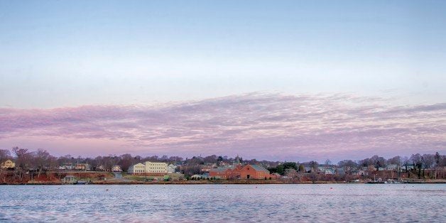 Greenwich Bay Harbor Seaport in Rhode Island