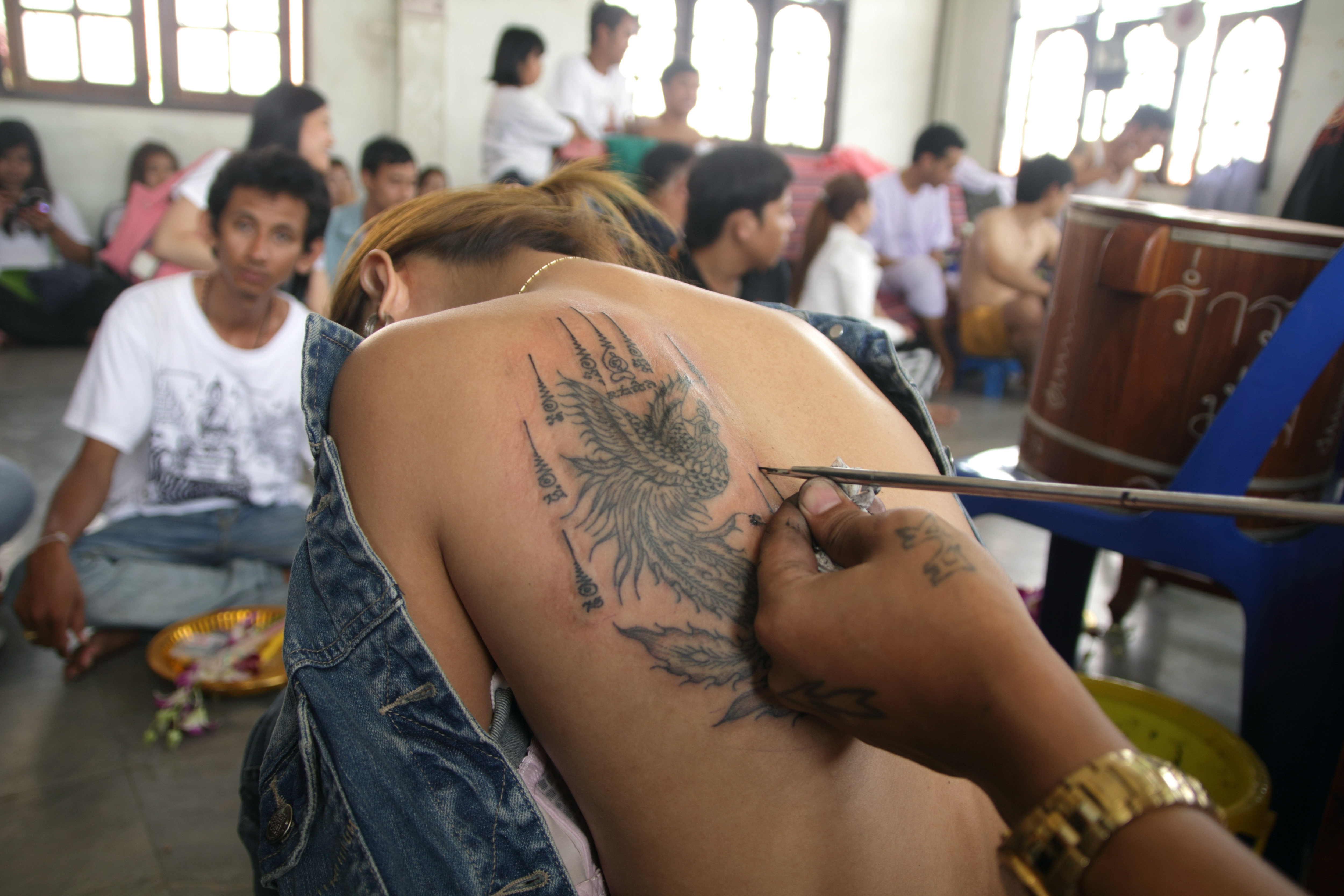 Inside the Thai Temple Where Tattoos Come to Life  The New York Times