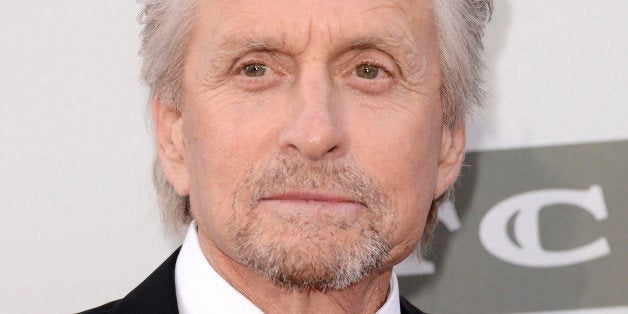 Michael Douglas arrives at the 42nd AFI Lifetime Achievement Award Tribute Gala at the Dolby Theatre on Thursday, June 5, 2014, in Los Angeles. (Photo by Dan Steinberg/Invision/AP)