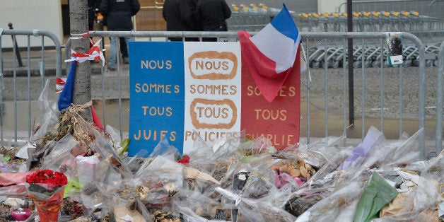 PARIS, FRANCE - MARCH 15: A general view of atmosphere during the reopening of Kosher supermarket Hyper Cacher which was place of a terrorist attack earlier this year on March 15, 2015 in Paris, France. The supermarket was attacked on Friday, January 9th following the attack on the offices of Charlie Hebdo. Four hostages were killed by terrorist Amedy Coulibaly who was killed by police. Another suspect, Hayat Boumeddiene, escaped and is still wanted in connection with the murder of a policewoman. (Photo by Aurelien Meunier/Getty Images)