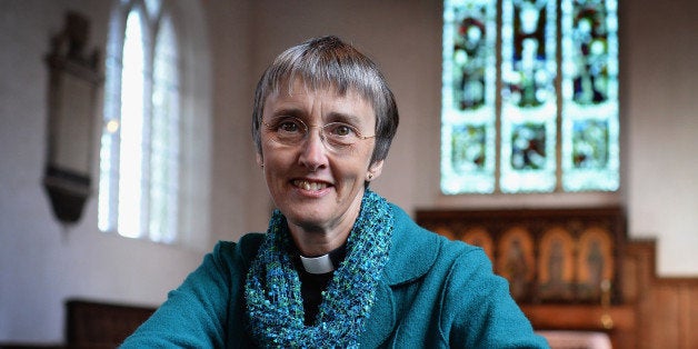 KILHAM, ENGLAND - MARCH 25: The Rev Canon Alison White, who is to become the Church of Englands second female bishop, poses for a portrait during a visit to All Saints church on March 25, 2015 in Kilham, England. The Rev Canon Alison White, 58, will be appointed Bishop of Hull while her husband the Right Rev Frank White is the assistant Bishop of Newcastle. (Photo by Nigel Roddis/Getty Images)