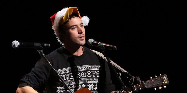 NEW YORK, NY - DECEMBER 06: Sufjan Stevens performs during Cyndi Lauper's 4th Annual 'Home For The Holidays' Benefit Concert at Beacon Theatre on December 6, 2014 in New York City. (Photo by Taylor Hill/FilmMagic)