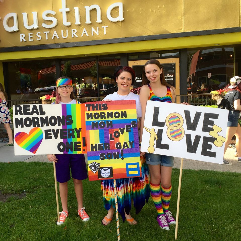 Mormons Show Their Support For LGBT Rights At Utah's Pride Festival