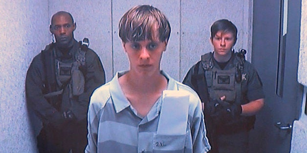 Dylann Roof appears via video before a judge in Charleston, S.C., on Friday, June 19, 2015. The 21-year-old accused of killing nine people inside a black church in Charleston made his first court appearance, with the relatives of all the victims making tearful statements. (Centralized Bond Hearing Court, of Charleston, S.C. via AP)