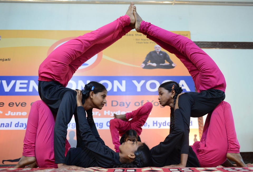 INDIA-HEALTH-YOGA