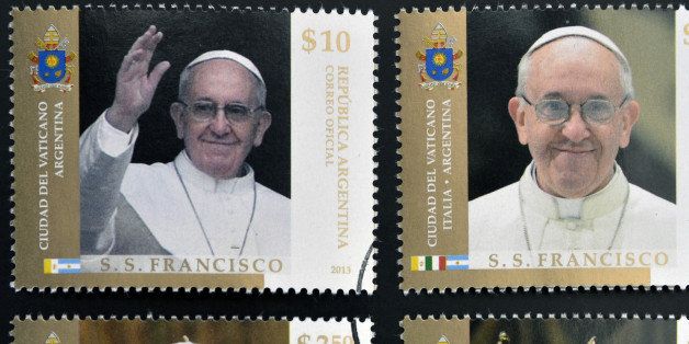 argentina circa 2013 stamps...