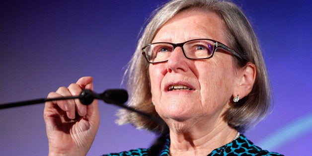 WASHINGTON, DC - JUNE 13: (EXCLUSIVE COVERAGE) Women's Empowerment award winner Sister Simone Campbell at the 2014 YWCA USA